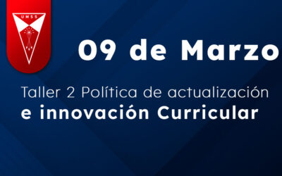Taller 2: Política de actualización e innovación Curricular