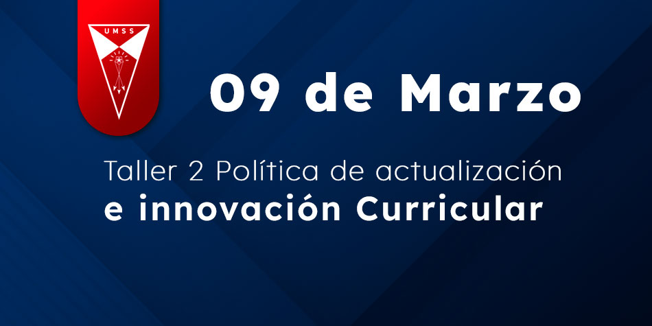 Taller 2: Política de actualización e innovación Curricular