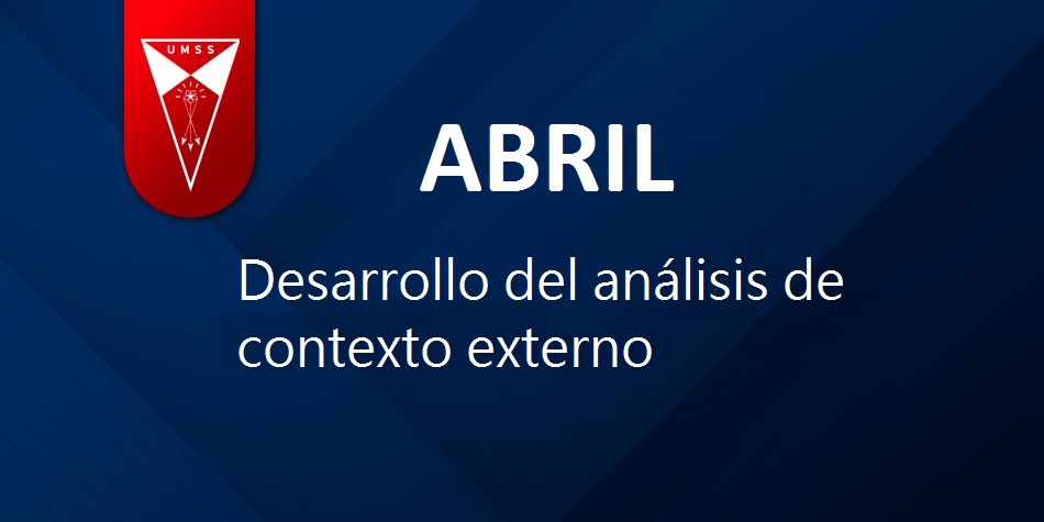 Desarrollo del análisis de contexto externo