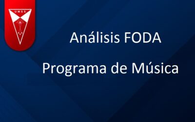 ANÁLISIS FODA DEL PROGRAMA DE MÚSICA