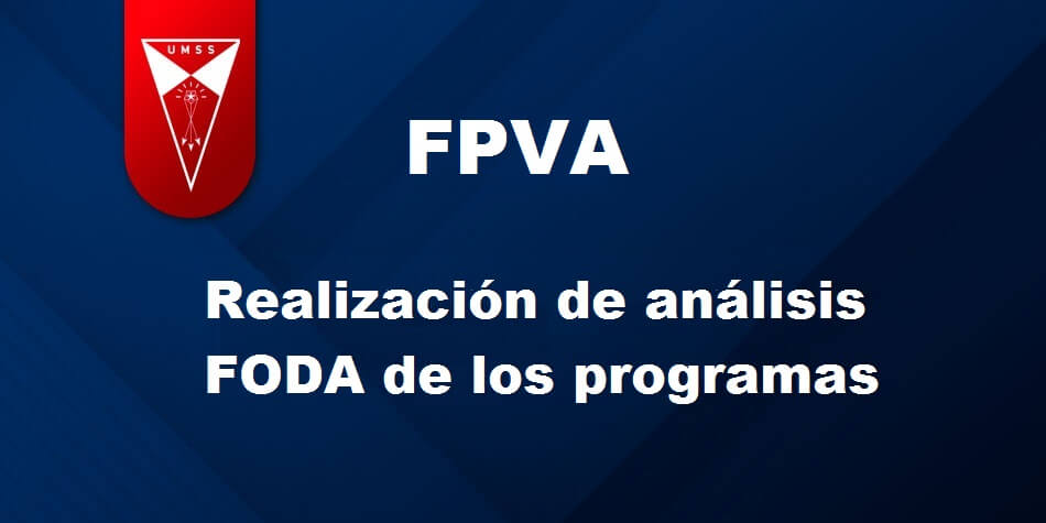 Análisis FODA en la FPVA